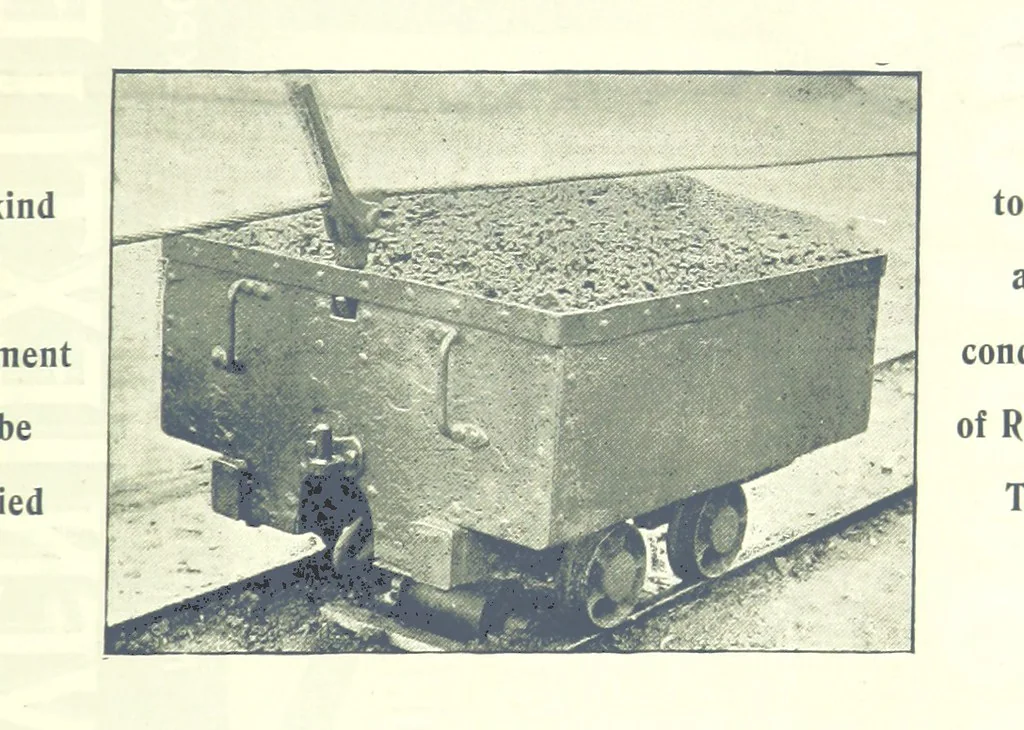 An illustration from The Colliery Manager's Handbook ... Fourth edition, revised and enlarged, 1898, leaf 989