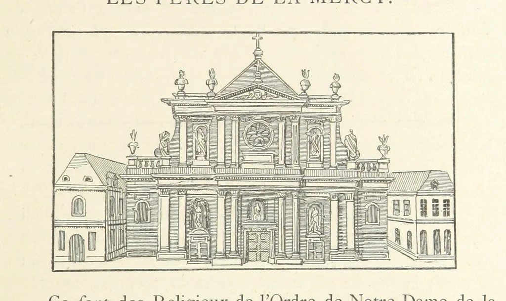 An illustration from Les Curiositez de Paris. Par M. L. R. Réimprimées d'après l'édition originale de 1716, etc. [Variously attributed to Claude Marin Saugrain and George Louis Le Rouge, but more probably by the former. Edited by Anatole de Courde de Montaiglon, 1883, leaf 129