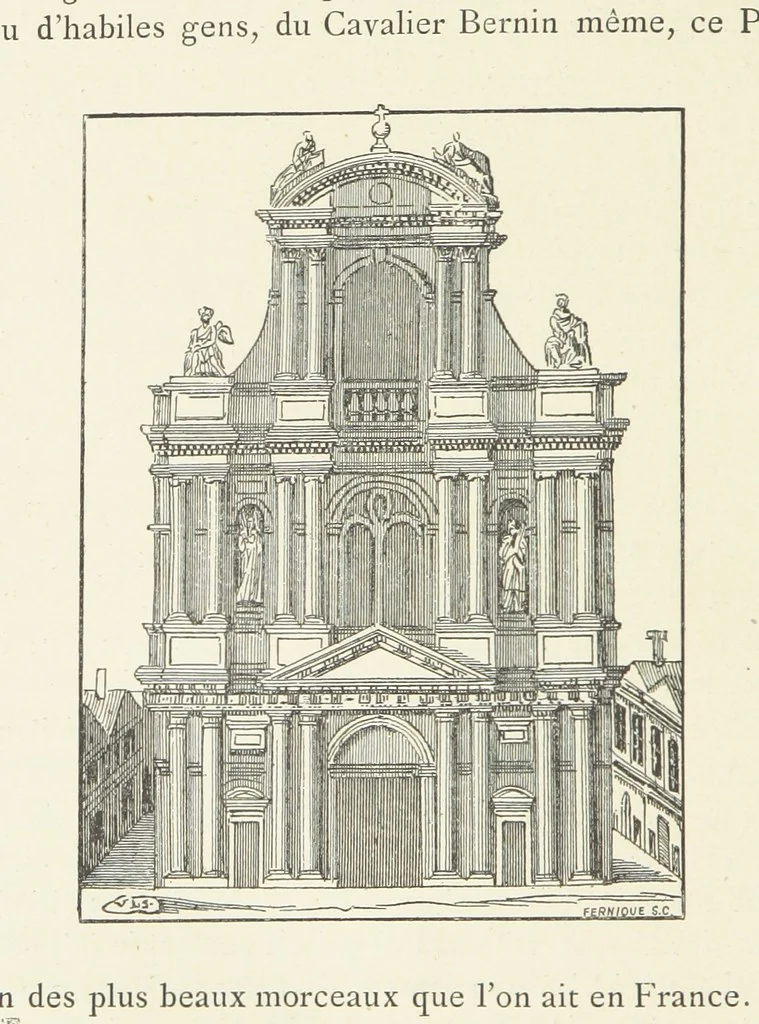 An illustration from Les Curiositez de Paris. Par M. L. R. Réimprimées d'après l'édition originale de 1716, etc. [Variously attributed to Claude Marin Saugrain and George Louis Le Rouge, but more probably by the former. Edited by Anatole de Courde de Montaiglon, 1883, leaf 146