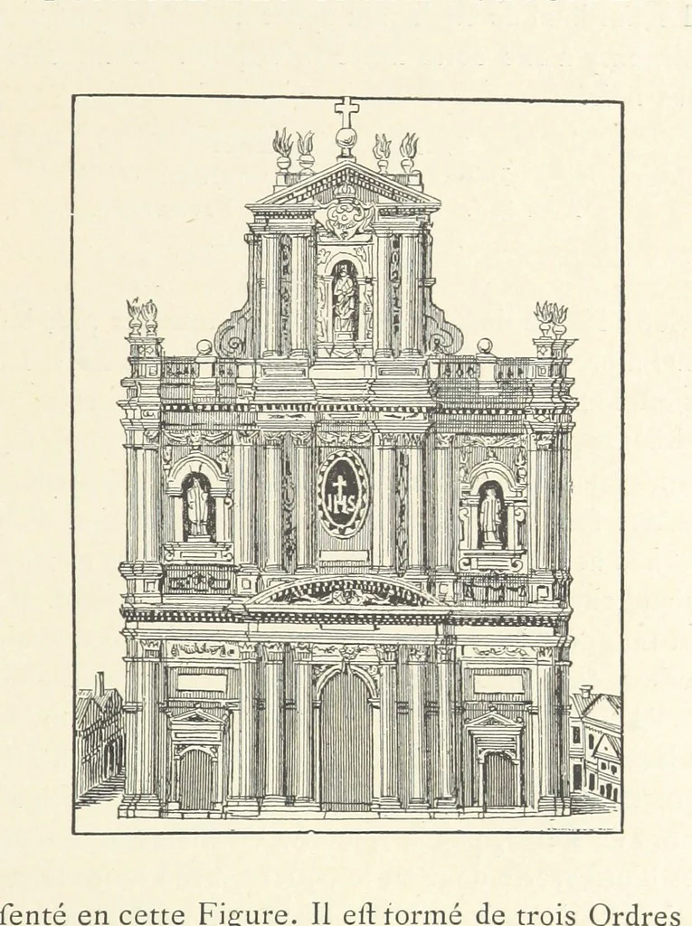 An illustration from Les Curiositez de Paris. Par M. L. R. Réimprimées d'après l'édition originale de 1716, etc. [Variously attributed to Claude Marin Saugrain and George Louis Le Rouge, but more probably by the former. Edited by Anatole de Courde de Montaiglon, 1883, leaf 151