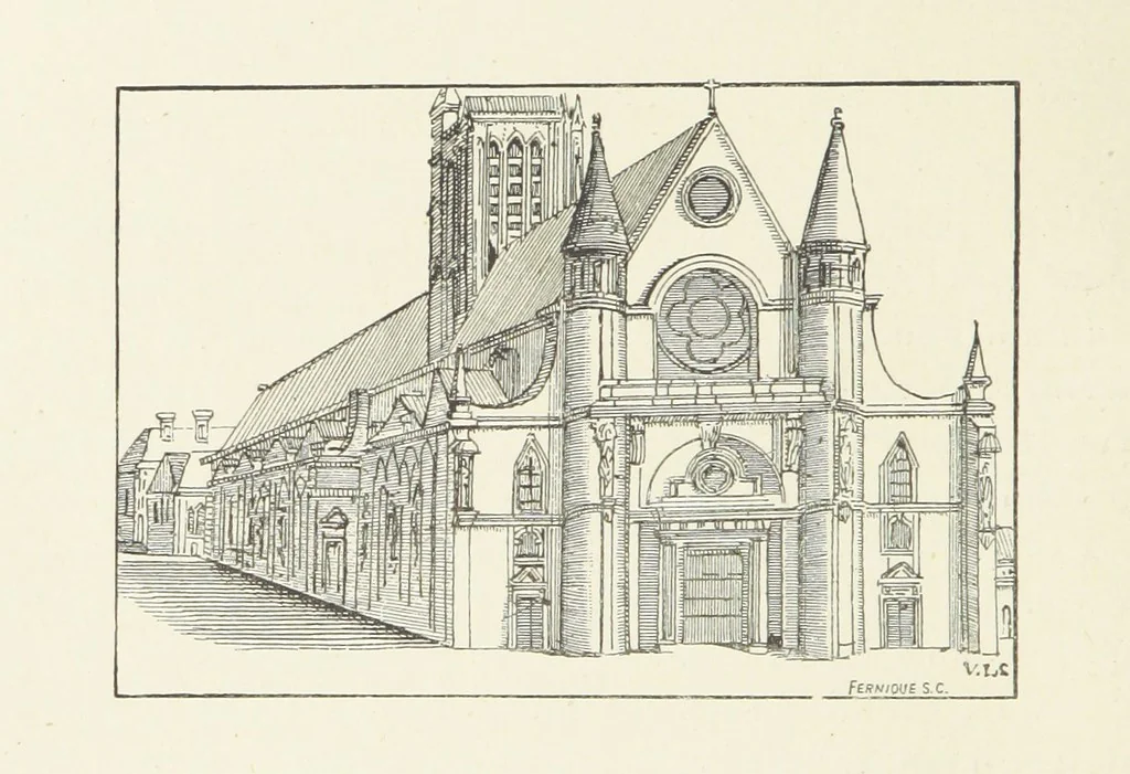 An illustration from Les Curiositez de Paris. Par M. L. R. Réimprimées d'après l'édition originale de 1716, etc. [Variously attributed to Claude Marin Saugrain and George Louis Le Rouge, but more probably by the former. Edited by Anatole de Courde de Montaiglon, 1883, leaf 240