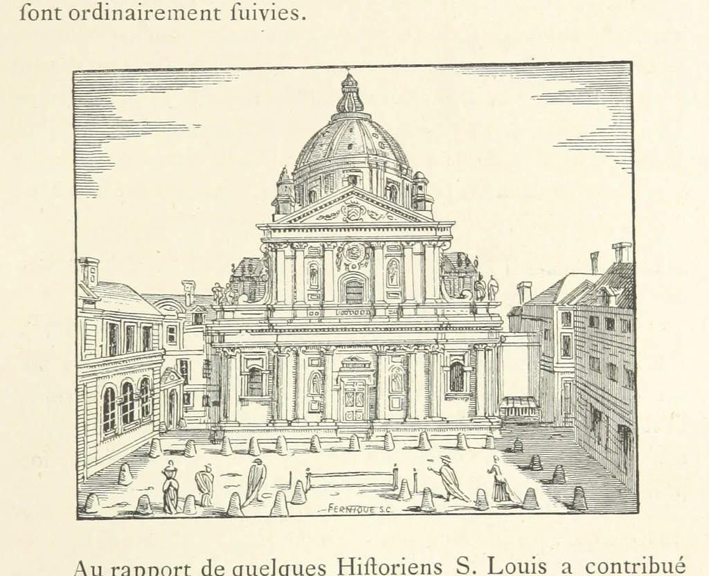 An illustration from Les Curiositez de Paris. Par M. L. R. Réimprimées d'après l'édition originale de 1716, etc. [Variously attributed to Claude Marin Saugrain and George Louis Le Rouge, but more probably by the former. Edited by Anatole de Courde de Montaiglon, 1883, leaf 245