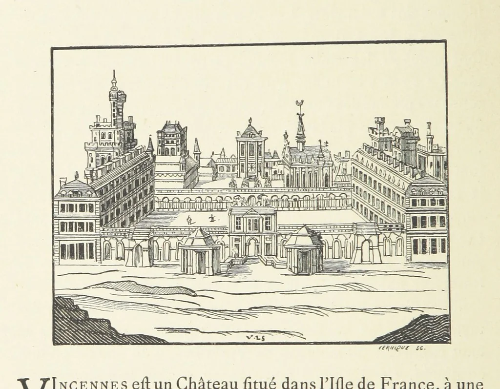 An illustration from Les Curiositez de Paris. Par M. L. R. Réimprimées d'après l'édition originale de 1716, etc. [Variously attributed to Claude Marin Saugrain and George Louis Le Rouge, but more probably by the former. Edited by Anatole de Courde de Montaiglon, 1883, leaf 364