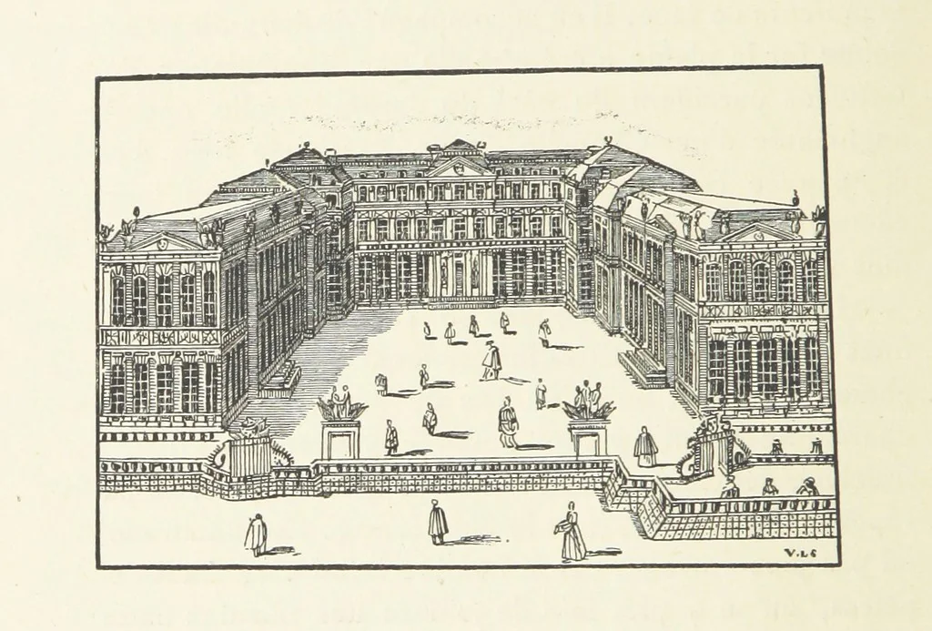 An illustration from Les Curiositez de Paris. Par M. L. R. Réimprimées d'après l'édition originale de 1716, etc. [Variously attributed to Claude Marin Saugrain and George Louis Le Rouge, but more probably by the former. Edited by Anatole de Courde de Montaiglon, 1883, leaf 372