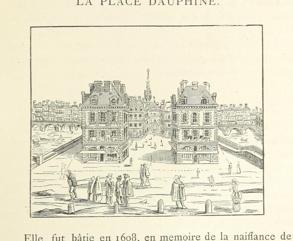An illustration from Les Curiositez de Paris. Par M. L. R. Réimprimées d'après l'édition originale de 1716, etc. [Variously attributed to Claude Marin Saugrain and George Louis Le Rouge, but more probably by the former. Edited by Anatole de Courde de Montaiglon, 1883, leaf 55