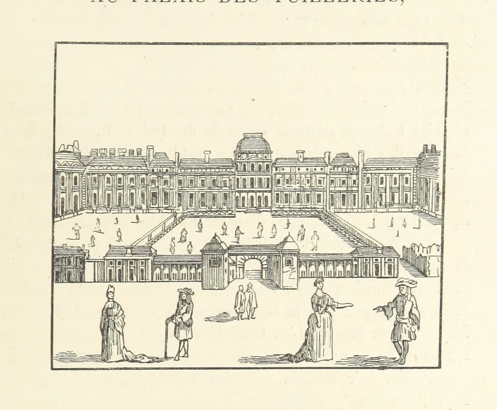 An illustration from Les Curiositez de Paris. Par M. L. R. Réimprimées d'après l'édition originale de 1716, etc. [Variously attributed to Claude Marin Saugrain and George Louis Le Rouge, but more probably by the former. Edited by Anatole de Courde de Montaiglon, 1883, leaf 69
