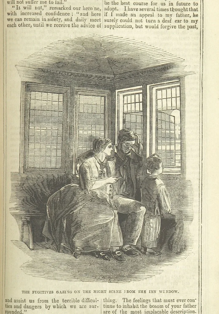 An illustration from Richard Parker, or, the Mutiny at the Nore. A romance. By the author of “Gallant Tom,” etc. [i.e. T. P. Prest, 1851, leaf 127