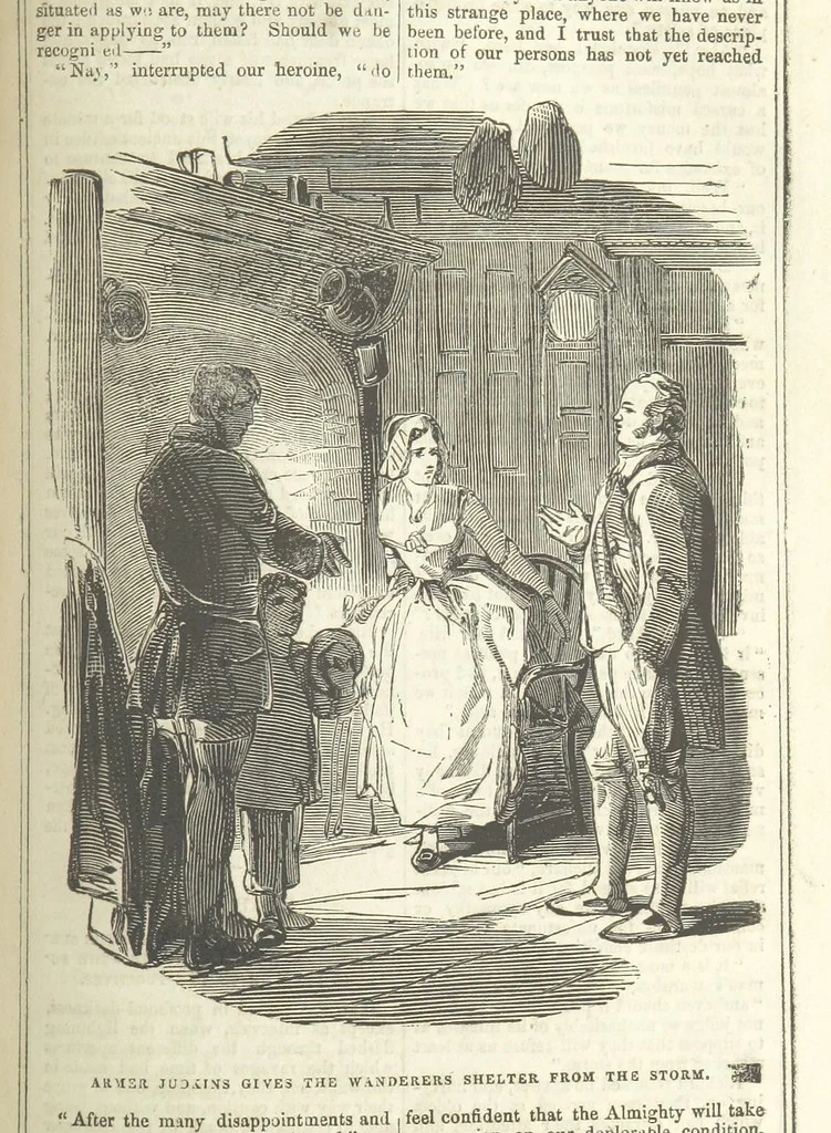 An illustration from Richard Parker, or, the Mutiny at the Nore. A romance. By the author of “Gallant Tom,” etc. [i.e. T. P. Prest, 1851, leaf 215