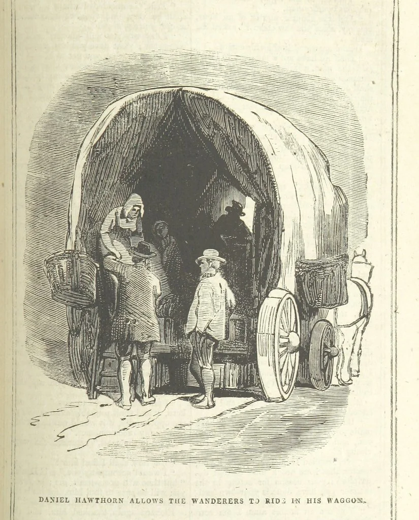 An illustration from Richard Parker, or, the Mutiny at the Nore. A romance. By the author of “Gallant Tom,” etc. [i.e. T. P. Prest, 1851, leaf 247