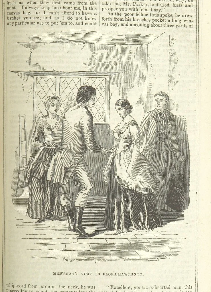 An illustration from Richard Parker, or, the Mutiny at the Nore. A romance. By the author of “Gallant Tom,” etc. [i.e. T. P. Prest, 1851, leaf 303