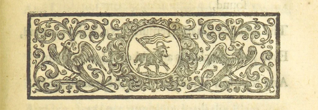 An illustration from Poems on several occasions ... Published [with a dedication, in verse] by Mr. Pope. (Visions [in prose], published in the Spectators, etc.), 1722, leaf 107