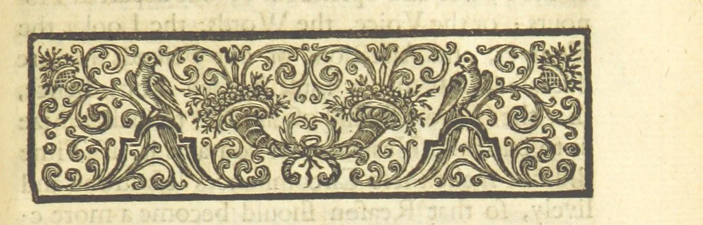 An illustration from Poems on several occasions ... Published [with a dedication, in verse] by Mr. Pope. (Visions [in prose], published in the Spectators, etc.), 1722, leaf 207