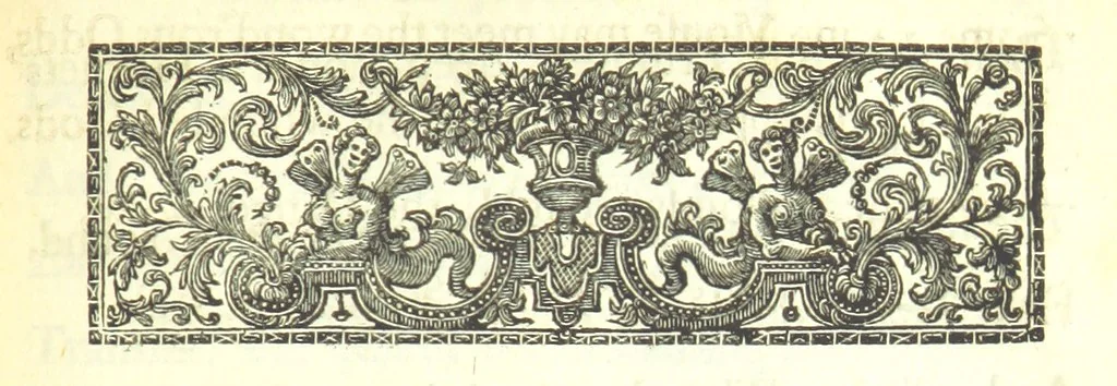 An illustration from Poems on several occasions ... Published [with a dedication, in verse] by Mr. Pope. (Visions [in prose], published in the Spectators, etc.), 1726, leaf 107