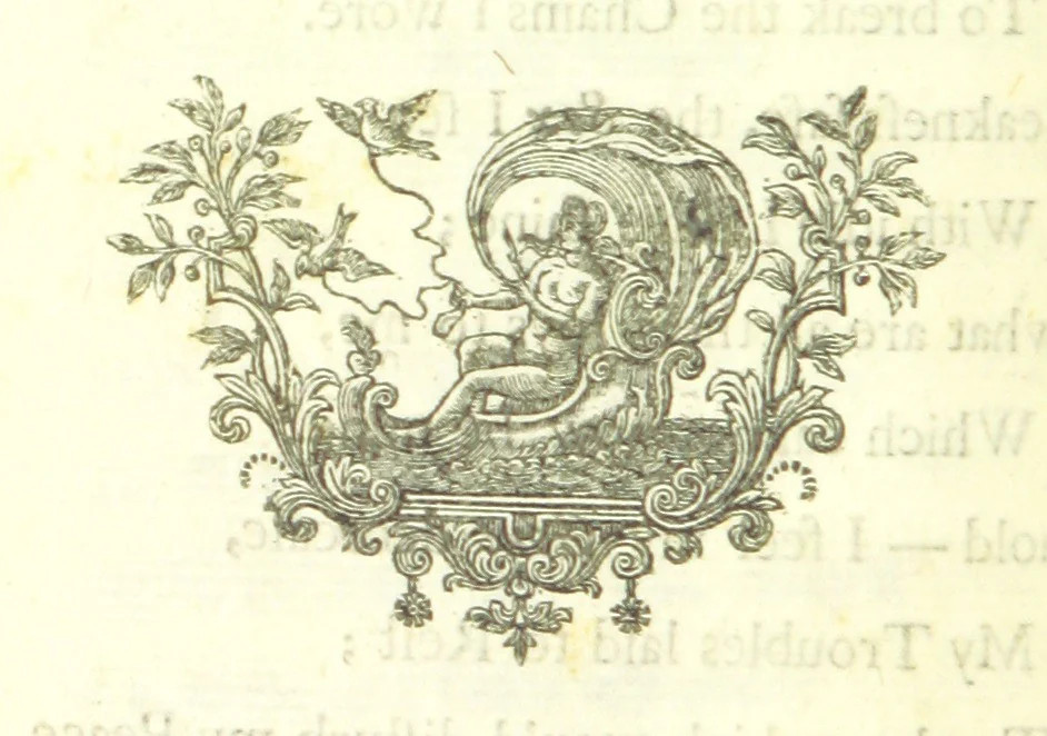 An illustration from Poems on several occasions ... Published [with a dedication, in verse] by Mr. Pope. (Visions [in prose], published in the Spectators, etc.), 1726, leaf 166