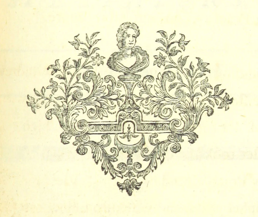 An illustration from Poems on several occasions ... Published [with a dedication, in verse] by Mr. Pope. (Visions [in prose], published in the Spectators, etc.), 1726, leaf 195