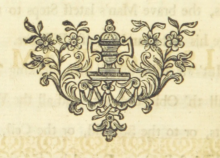 An illustration from Poems on Several Occasions ... published by Mr. Pope ... The sixth edition with additions, 1747, leaf 14