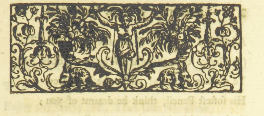 An illustration from Poems on Several Occasions ... published by Mr. Pope ... The sixth edition with additions, 1747, leaf 17