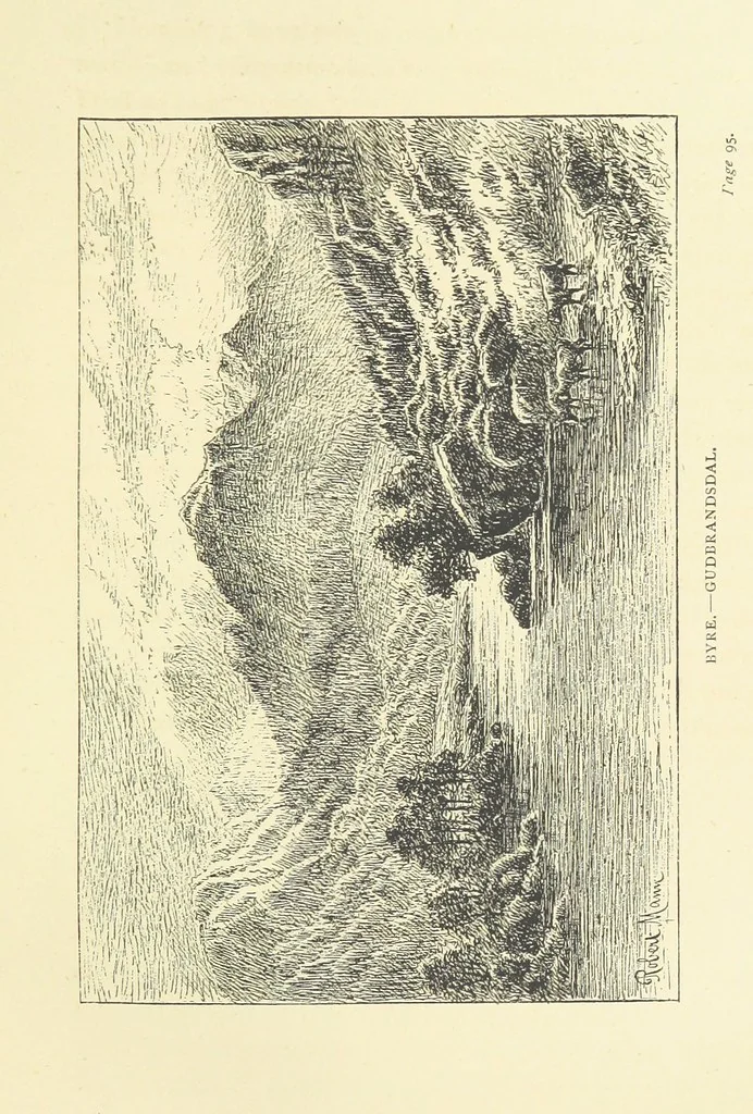 An illustration from Children in Norway; or, Holiday on the Ekeberg. A book for boys and girls. By Pater. ... With ... drawings, etc, 1884, leaf 119