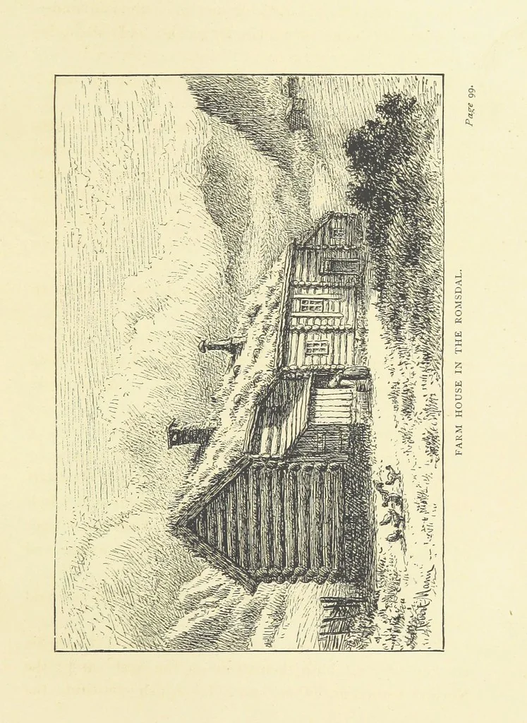 An illustration from Children in Norway; or, Holiday on the Ekeberg. A book for boys and girls. By Pater. ... With ... drawings, etc, 1884, leaf 125
