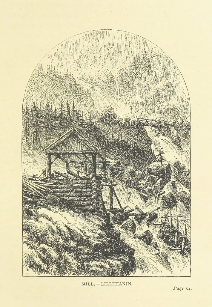 An illustration from Children in Norway; or, Holiday on the Ekeberg. A book for boys and girls. By Pater. ... With ... drawings, etc, 1884, leaf 79