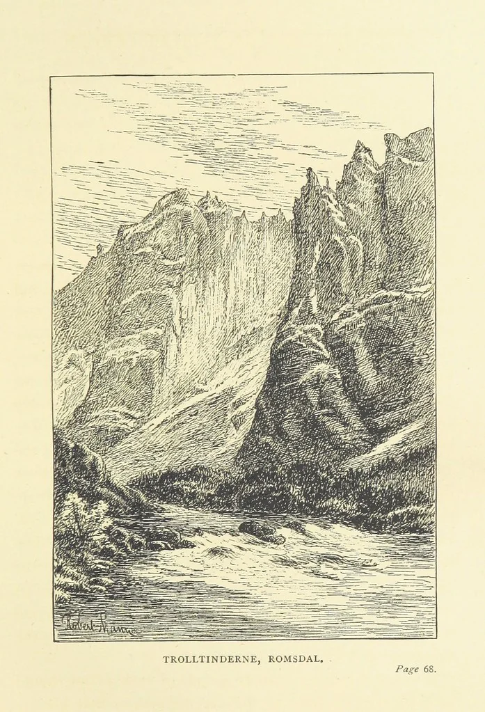 An illustration from Children in Norway; or, Holiday on the Ekeberg. A book for boys and girls. By Pater. ... With ... drawings, etc, 1884, leaf 85