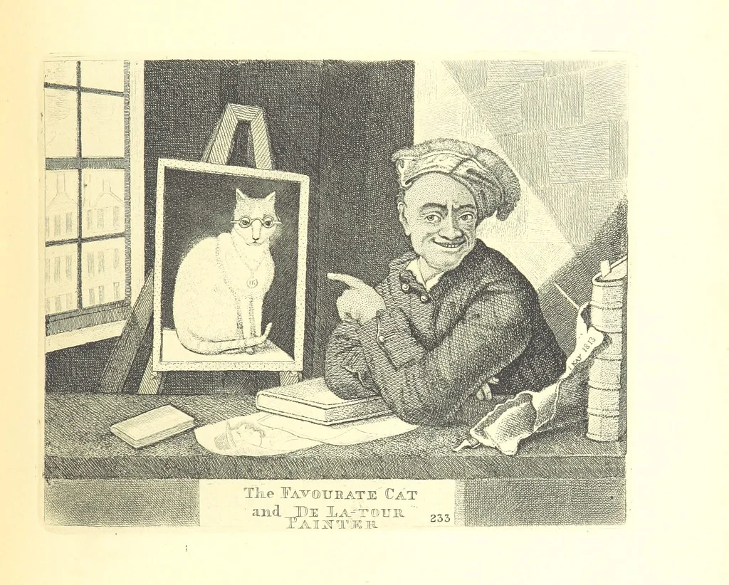 An illustration from A series of original Portraits and Caricature Etchings by ... J. Kay; ... with biographical sketches and illustrative anecdotes. [Edited by H. P, 1877, leaf 321