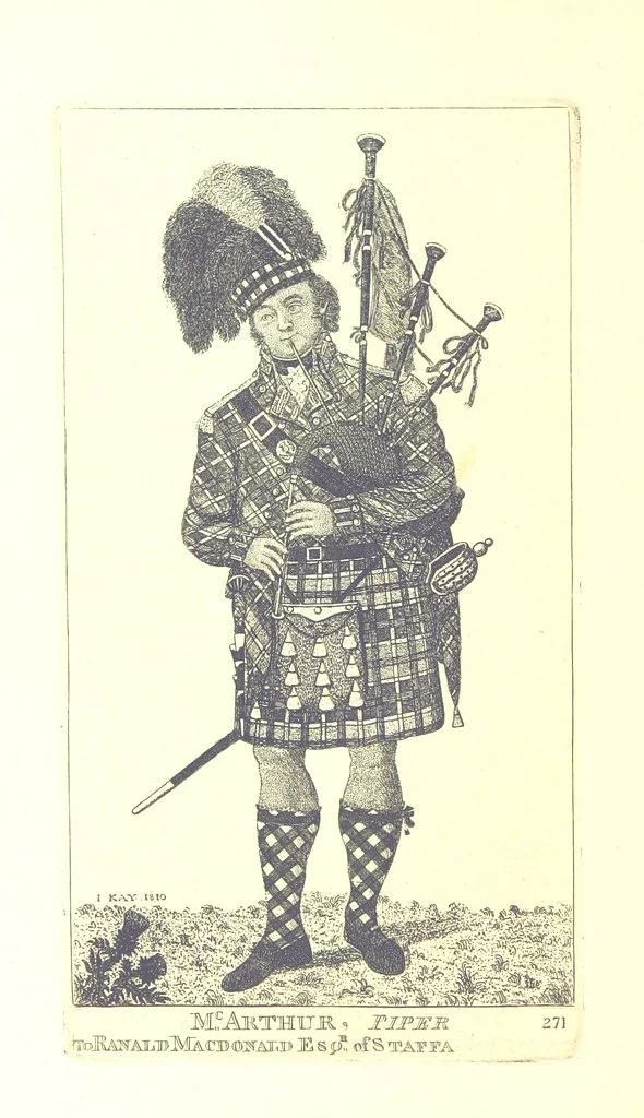 An illustration from A series of original Portraits and Caricature Etchings by ... J. Kay; ... with biographical sketches and illustrative anecdotes. [Edited by H. P, 1877, leaf 514
