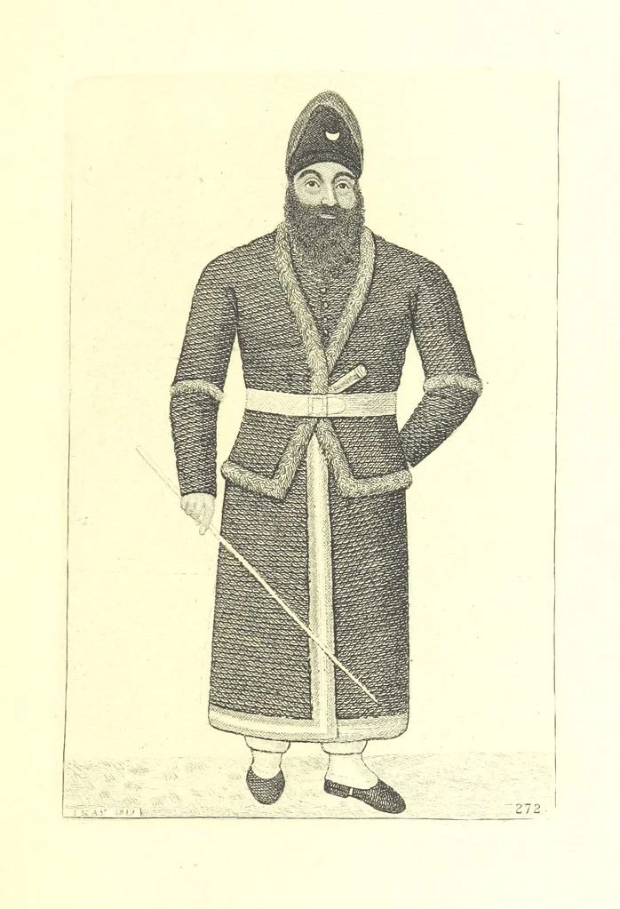 An illustration from A series of original Portraits and Caricature Etchings by ... J. Kay; ... with biographical sketches and illustrative anecdotes. [Edited by H. P, 1877, leaf 517