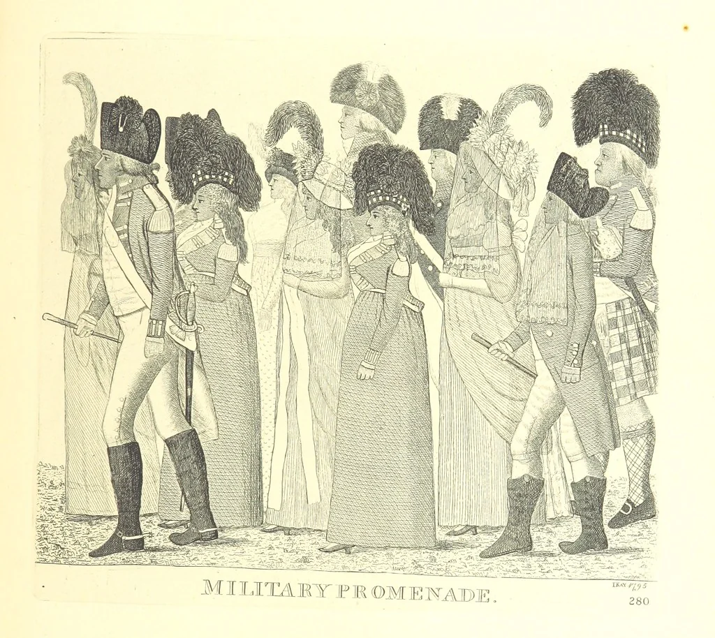 An illustration from A series of original Portraits and Caricature Etchings by ... J. Kay; ... with biographical sketches and illustrative anecdotes. [Edited by H. P, 1877, leaf 557