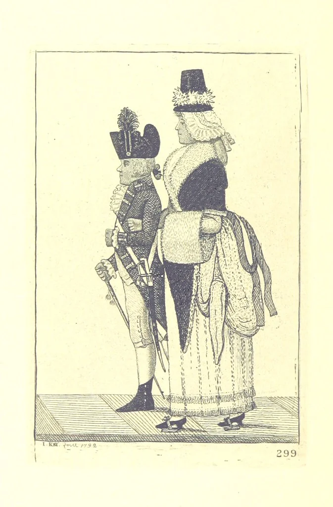 An illustration from A series of original Portraits and Caricature Etchings by ... J. Kay; ... with biographical sketches and illustrative anecdotes. [Edited by H. P, 1877, leaf 648