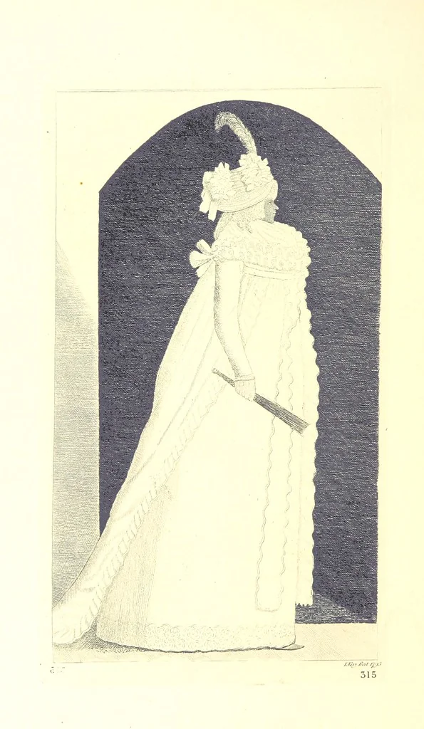 An illustration from A series of original Portraits and Caricature Etchings by ... J. Kay; ... with biographical sketches and illustrative anecdotes. [Edited by H. P, 1877, leaf 726
