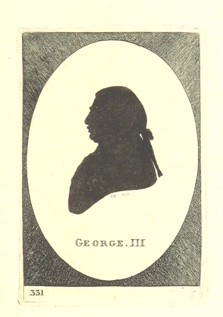 An illustration from A series of original Portraits and Caricature Etchings by ... J. Kay; ... with biographical sketches and illustrative anecdotes. [Edited by H. P, 1877, leaf 823
