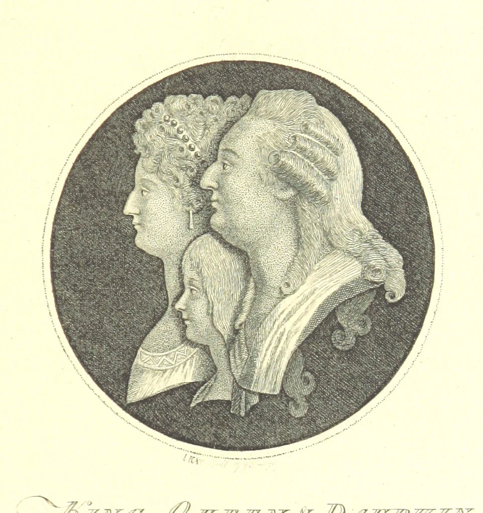 An illustration from A series of original Portraits and Caricature Etchings by ... J. Kay; ... with biographical sketches and illustrative anecdotes. [Edited by H. P, 1877, leaf 831
