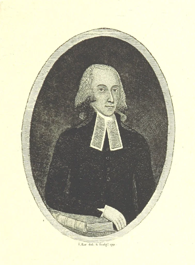 An illustration from A series of original Portraits and Caricature Etchings by ... J. Kay; ... with biographical sketches and illustrative anecdotes. [Edited by H. P, 1877, leaf 839