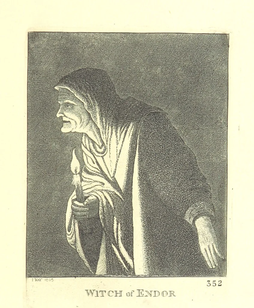 An illustration from A series of original Portraits and Caricature Etchings by ... J. Kay; ... with biographical sketches and illustrative anecdotes. [Edited by H. P, 1877, leaf 865
