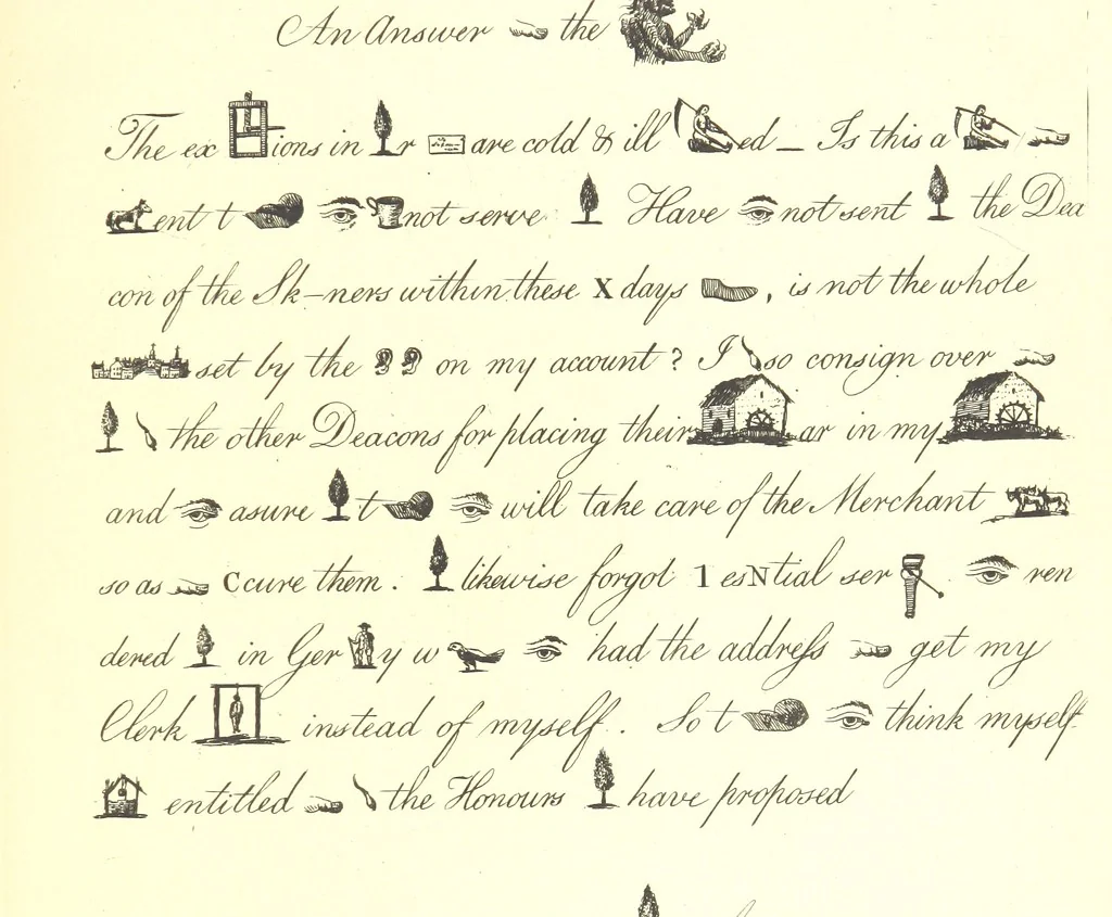 An illustration from A series of original Portraits and Caricature Etchings by ... J. Kay; ... with biographical sketches and illustrative anecdotes. [Edited by H. P, 1877, leaf 877