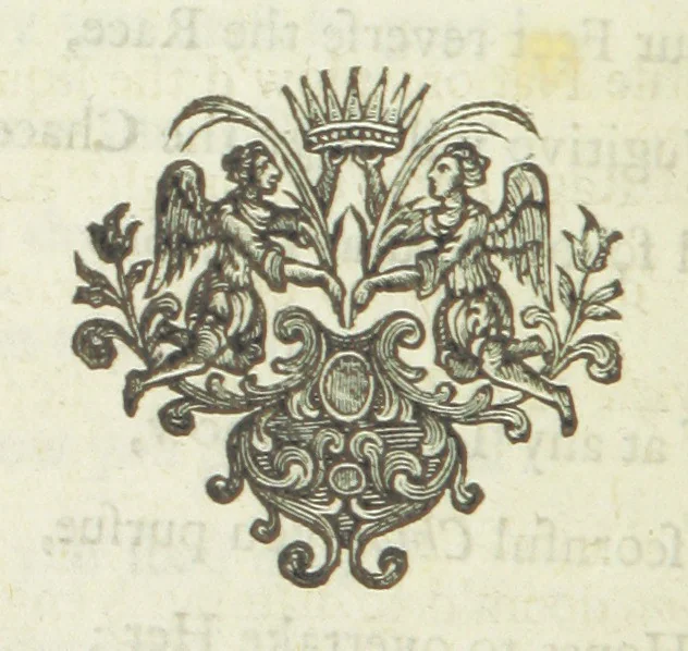 An illustration from The Poetical Works of ... W. Pattison. (Memoirs of the author's life, etc.) [Edited by Lucasia, 1728, leaf 190