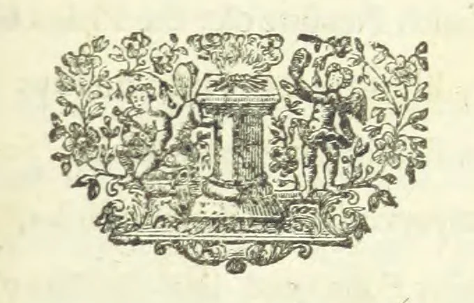 An illustration from The Poetical Works of ... W. Pattison. (Memoirs of the author's life, etc.) [Edited by Lucasia, 1728, leaf 209