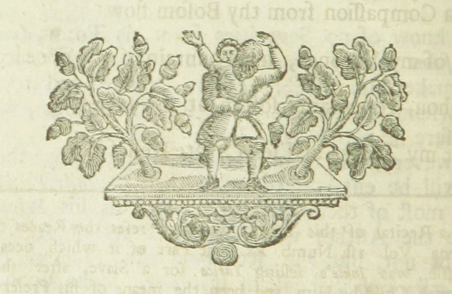 An illustration from The Poetical Works of ... W. Pattison. (Memoirs of the author's life, etc.) [Edited by Lucasia, 1728, leaf 68
