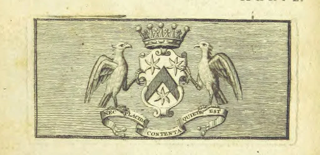 An illustration from The Poetical Works of ... W. Pattison. (Memoirs of the author's life, etc.) [Edited by Lucasia, 1728, leaf 9