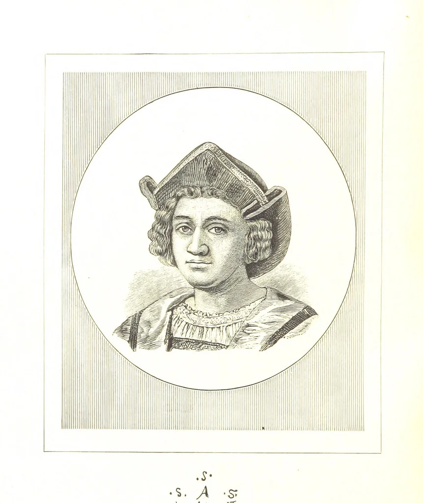 An illustration from Patton's Concise History of the American People, from the disoveries of the Continent to 1876 ... Illustrated, etc, 1887, leaf 44