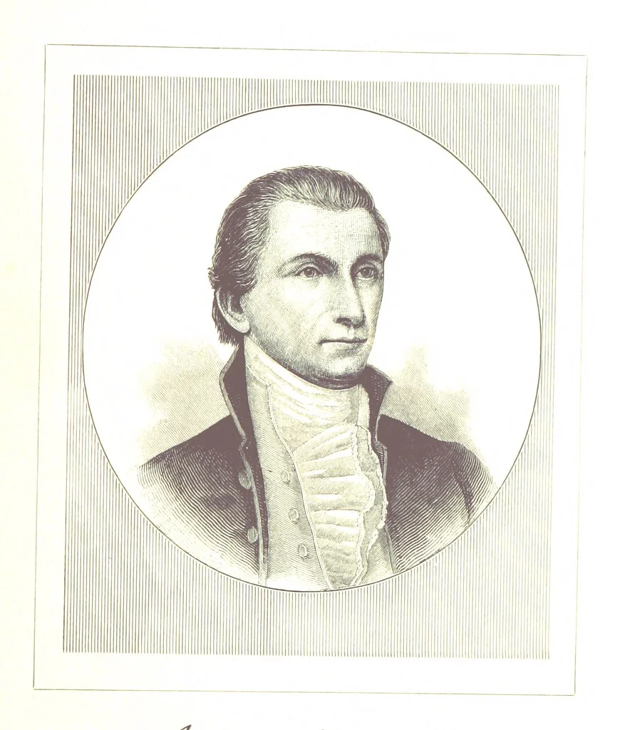 An illustration from Patton's Concise History of the American People, from the disoveries of the Continent to 1876 ... Illustrated, etc, 1887, leaf 495