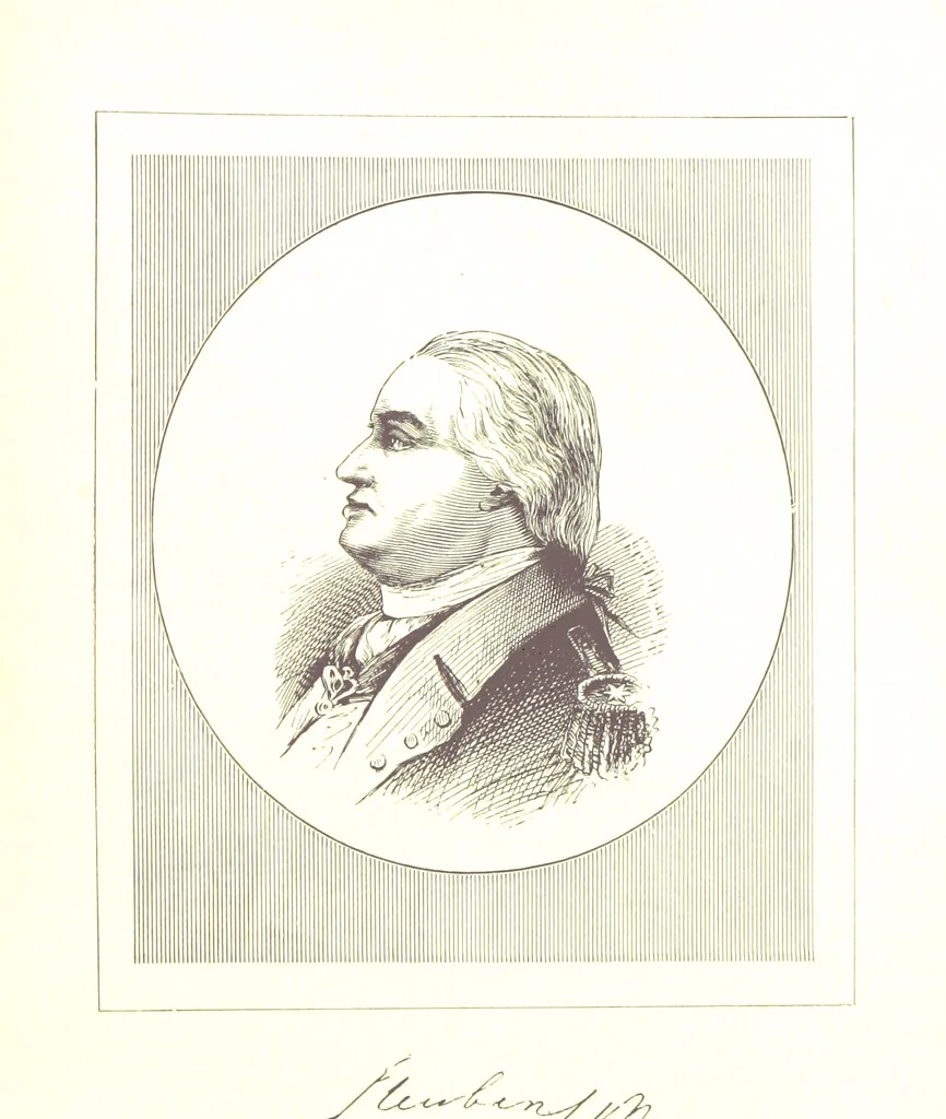 An illustration from Patton's Concise History of the American People, from the disoveries of the Continent to 1876 ... Illustrated, etc, 1887, leaf 553