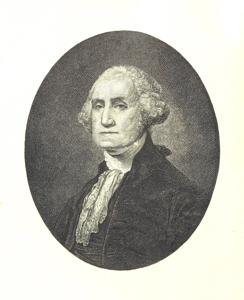 An illustration from Patton's Concise History of the American People, from the disoveries of the Continent to 1876 ... Illustrated, etc, 1887, leaf 6