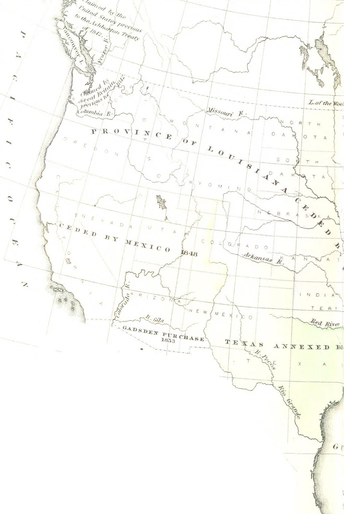 An illustration from Patton's Concise History of the American People, from the disoveries of the Continent to 1876 ... Illustrated, etc, 1887, leaf 640