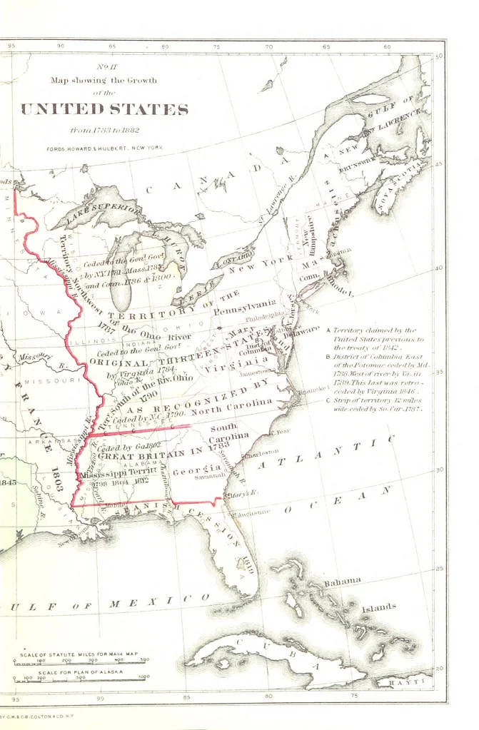 An illustration from Patton's Concise History of the American People, from the disoveries of the Continent to 1876 ... Illustrated, etc, 1887, leaf 641