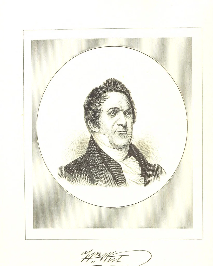 An illustration from Patton's Concise History of the American People, from the disoveries of the Continent to 1876 ... Illustrated, etc, 1887, leaf 18