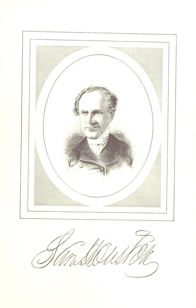 An illustration from Patton's Concise History of the American People, from the disoveries of the Continent to 1876 ... Illustrated, etc, 1887, leaf 195