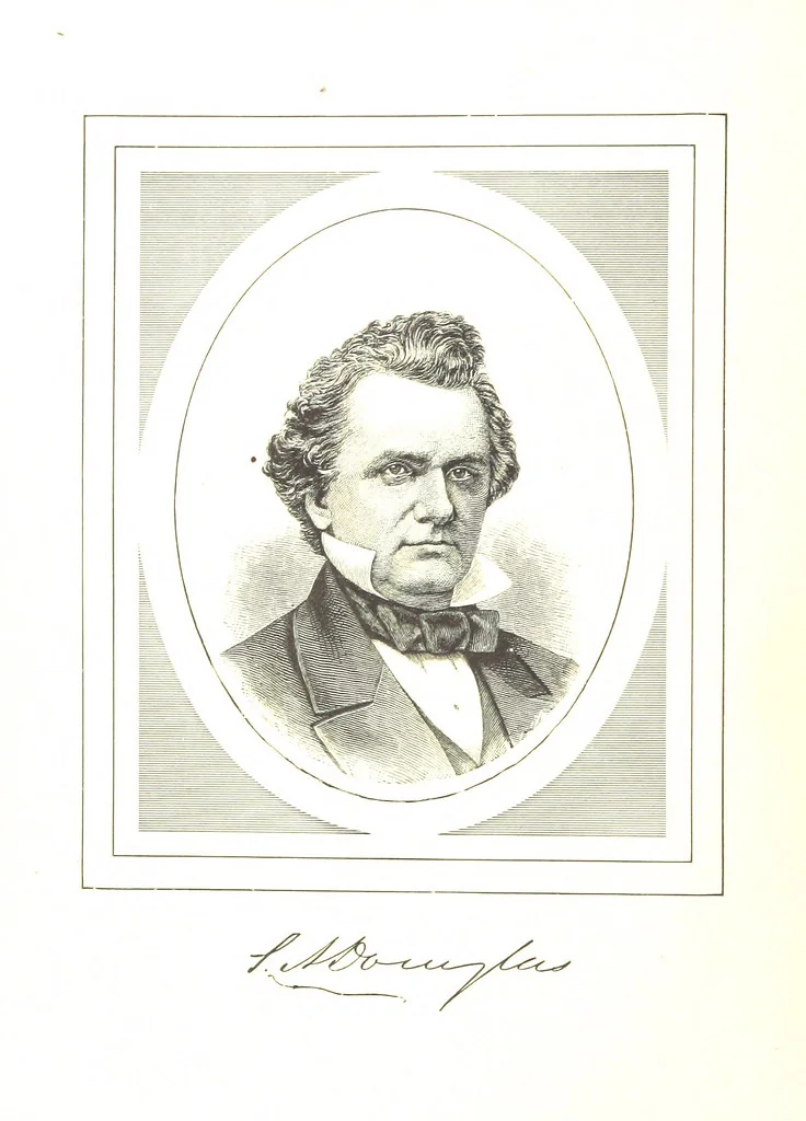 An illustration from Patton's Concise History of the American People, from the disoveries of the Continent to 1876 ... Illustrated, etc, 1887, leaf 336