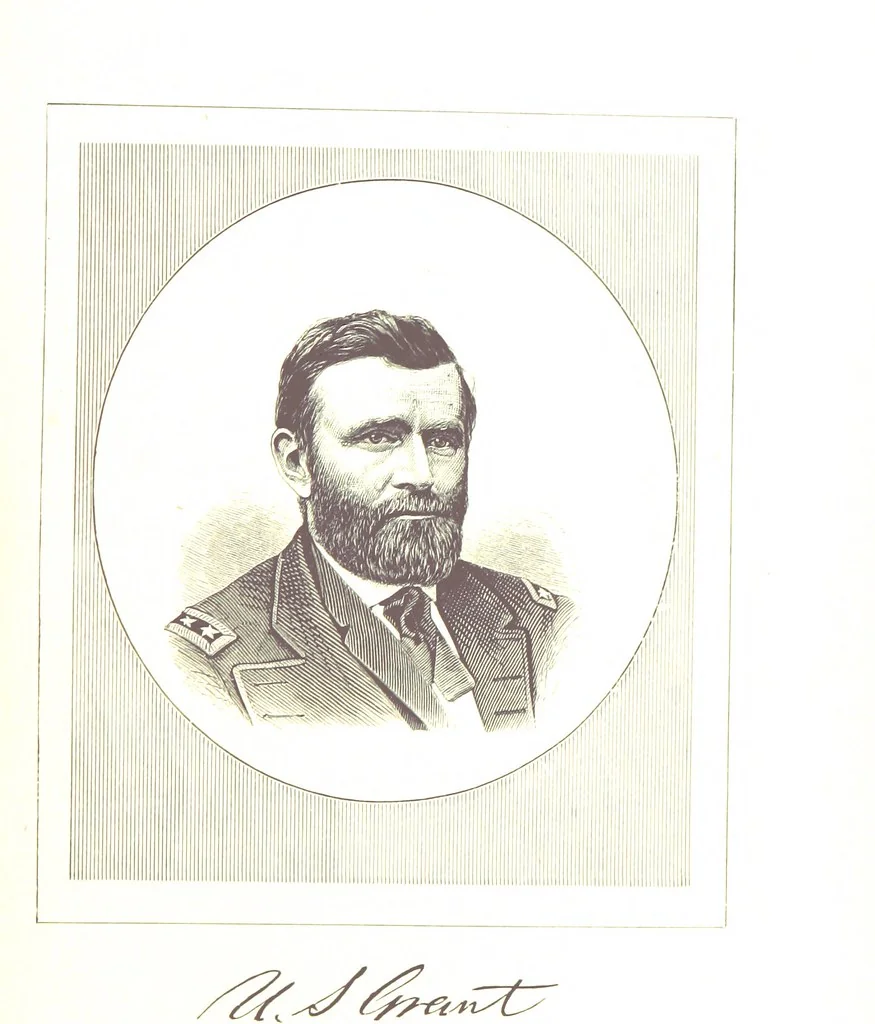 An illustration from Patton's Concise History of the American People, from the disoveries of the Continent to 1876 ... Illustrated, etc, 1887, leaf 399